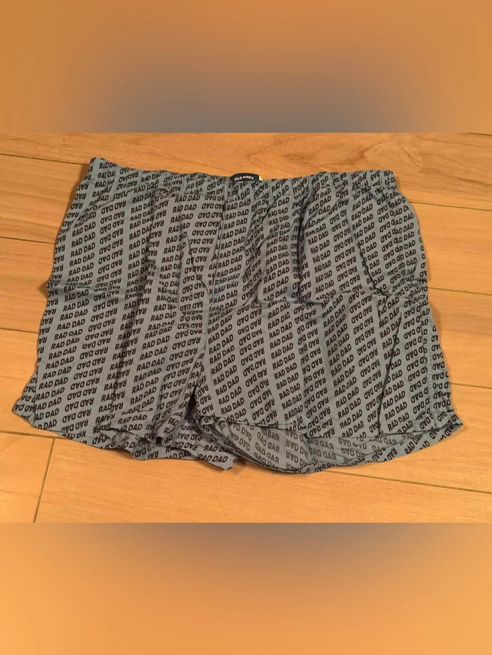 Old Navy Men's blue 'RAD DAD' Print Boxer Briefs XXL